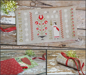 Christmastime Sewing Roll - Click Image to Close